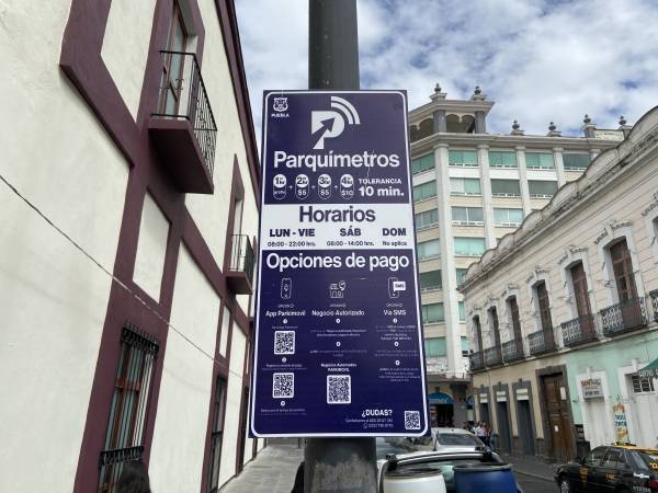 Ayuntamiento de Puebla se embolsa 9 mdp por parquímetros