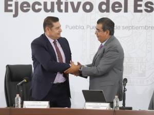 Inician Sergio Salomón y Alejandro Armenta proceso de transición del Poder Ejecutivo