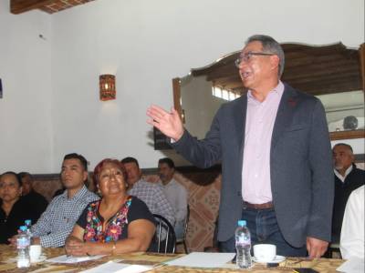 Movimiento Obradorista de la Mixteca por la Cuarta Transformación en contra de imposición en candidaturas