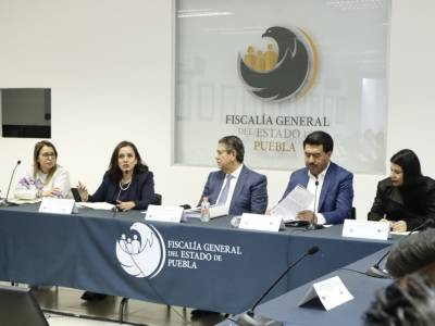 Trabajan gobierno de Puebla y FGE para prevenir y erradicar trata de personas