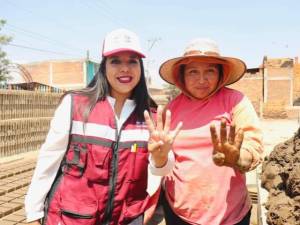 Con productores ladrilleros, se comprometió a generar un registro de los mismos, con el fin de potenciar su producción y ventas