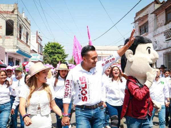 Roberto Solís Valles cierra campaña en Huejotzingo y promete no polarizar