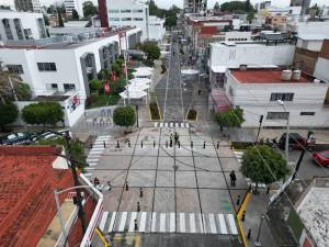 Siempre sí, la calle 21 Sur es peatonal de la 9 a la 13 Poniente