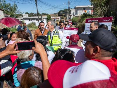 Impulsa Pepe Chedraui vialidades integrales en la Colonia Barranca Honda