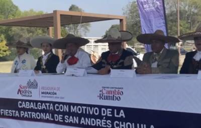 Anuncian Cabalgata para conmemorar la Revolución en las Cholulas