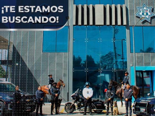 Abre policía de San Andrés Cholula convocatoria de reclutamiento para policía municipal