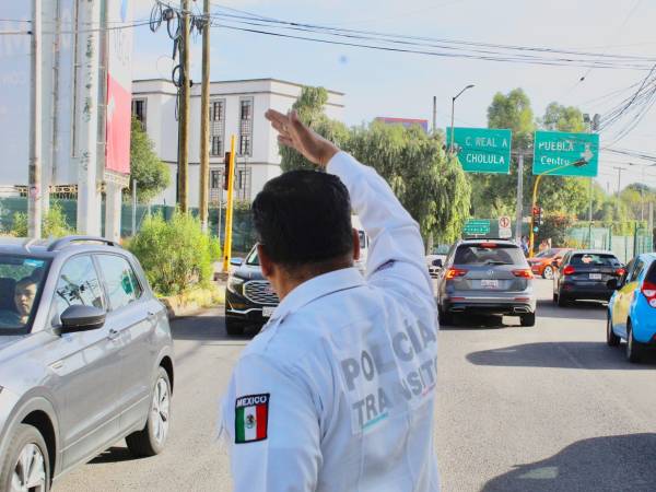 Prevalece estudio de impacto vial; se pausa cambio de sentido de la 14 oriente en San Andrés Cholula