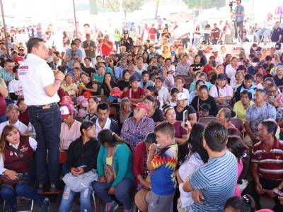 Cada vez agarran más fuerza las campañas políticas