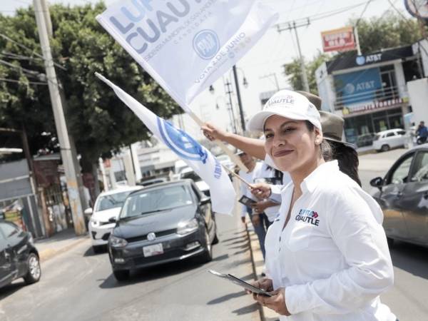 Lupita Cuautle camina con paso firme por la presidencia de San Andrés Cholula 