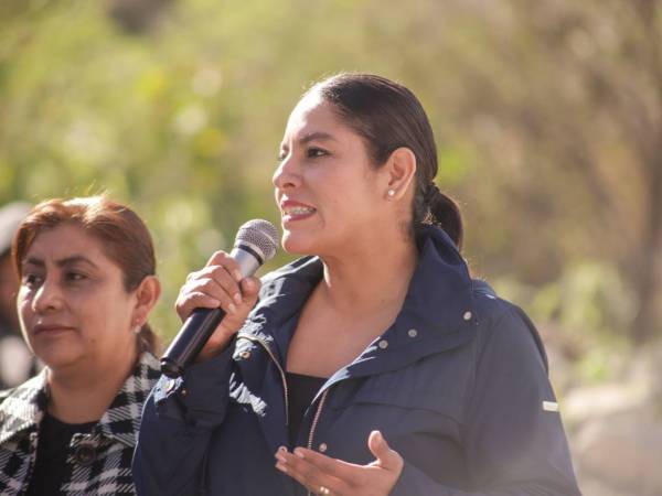 Inaugura Lupita Cuautle Torres la rehabilitación de la calle San Francisco Acatepec