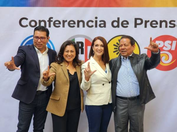 PAN, PRI, PRD y PSI exigen piso parejo en la contienda electoral