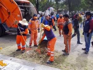 Operativo ‘Todos Santos’: Organismo de Limpia refuerza Limpieza en panteones para recibir a visitantes