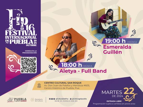 Presentará Cultura conciertos de cantautoras en Centro Cultural “San Roque”