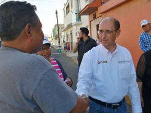 Ale Cañedo recorre la colonia Cuauhtémoc y presenta propuestas a las y los ciudadanos