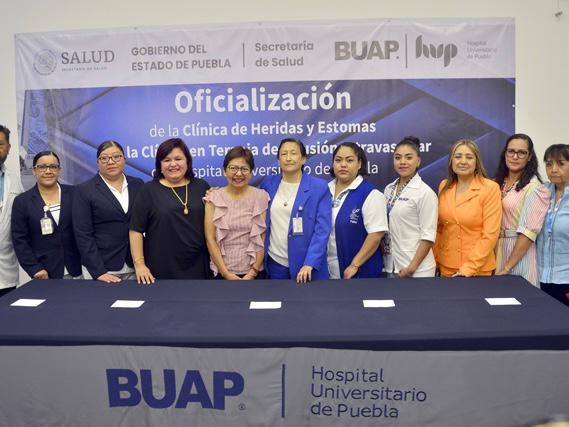 Inauguran clínicas en Terapia de Infusión Intravascular y de Heridas y Estomas del HUP