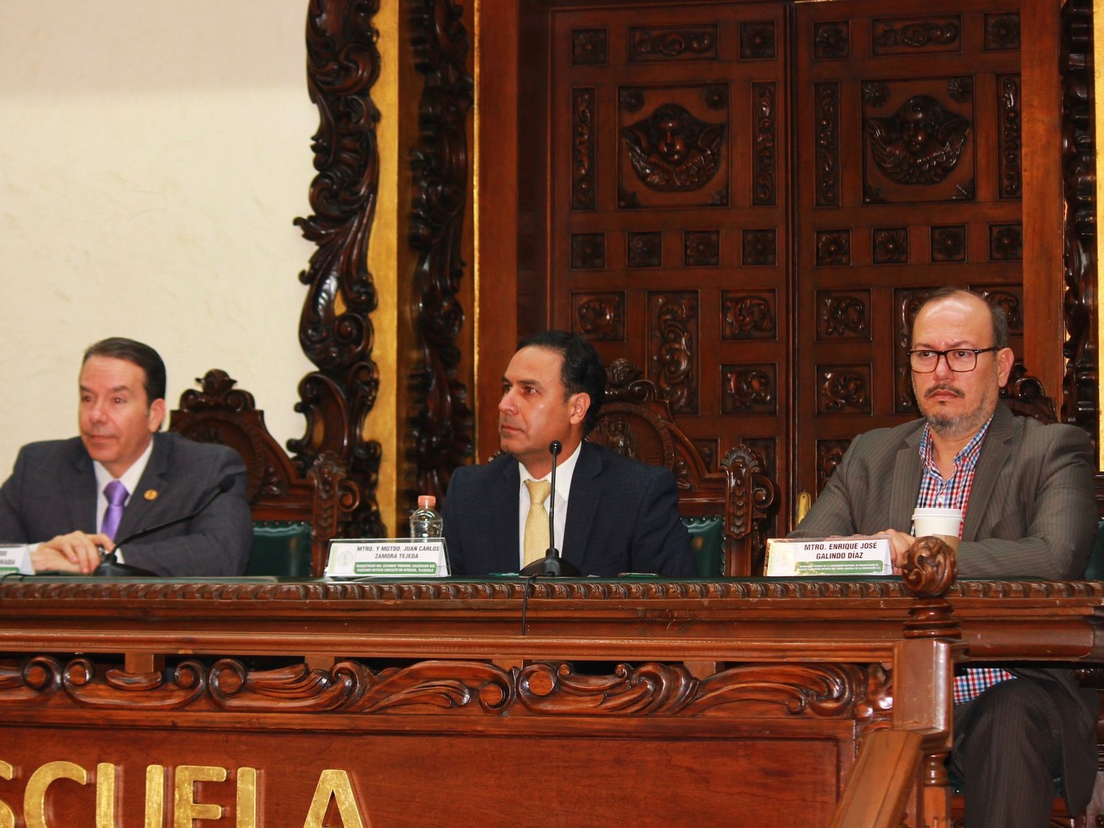 Imparte Magistrado Juan Carlos Zamora Tejeda conferencia Conociendo el Poder Judicial de la Federación