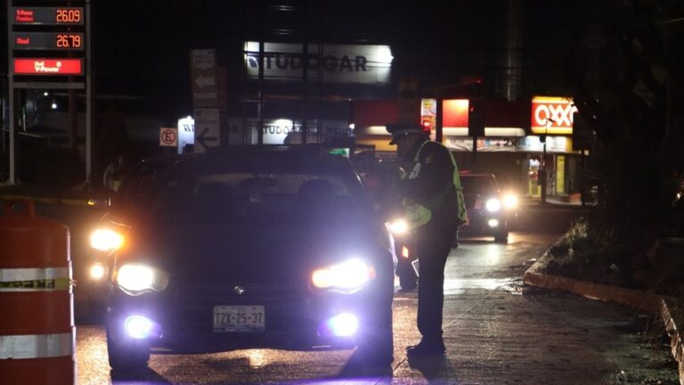Cuautlancingo refuerza la seguridad vial con Operativo Alcoholímetro