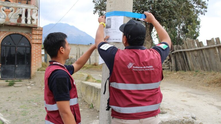 Comisión de Búsqueda de Puebla, entre las mejores a nivel nacional