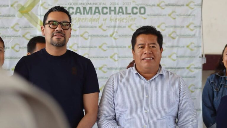 Con donación de materiales y aparatos ortopédicos, continúa Andrés Villegas jornadas comunitarias en Tecolco y San Mateo Tlaixpan