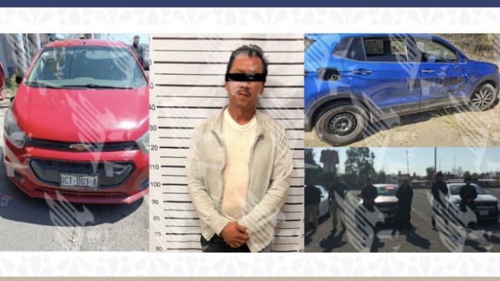 En operativo de la FGE para ubicar vehículos robados se aseguraron dos unidades y hay una persona detenida