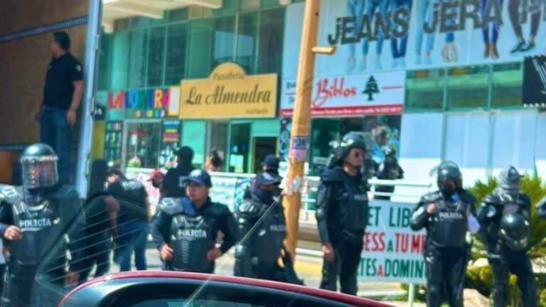 Operativo de Comercio Exterior en Plaza Pabellón de Lomas de Angelópolis 