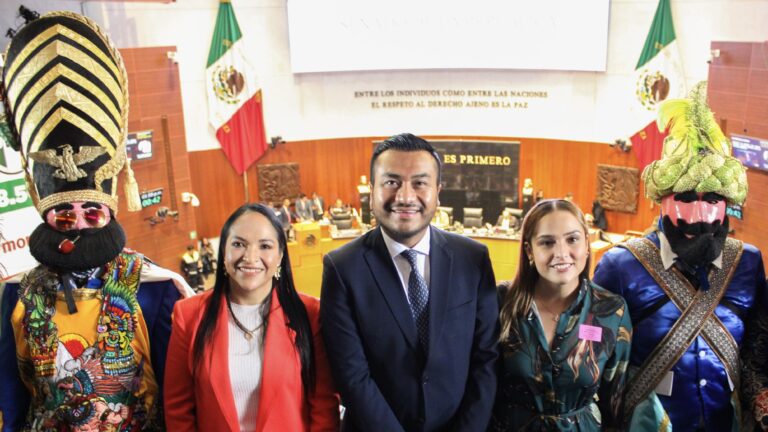 Desde el Senado de la República, Roberto Solís y Lizeth Sánchez invitan al Carnaval de Huejotzingo