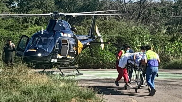 Realiza SUMA traslado aéreo de urgencia de una mujer con preeclampsia severa