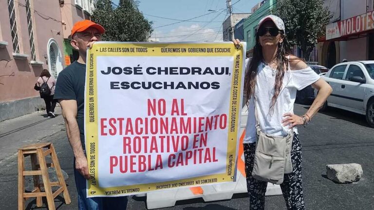 Vecinos de Chulavista protestan en contra parquímetros