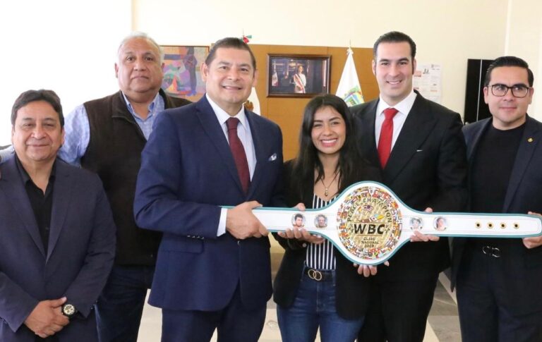 Puebla se suma a la Clase Nacional de Boxeo con la Firma del “Cinturón por la Paz”