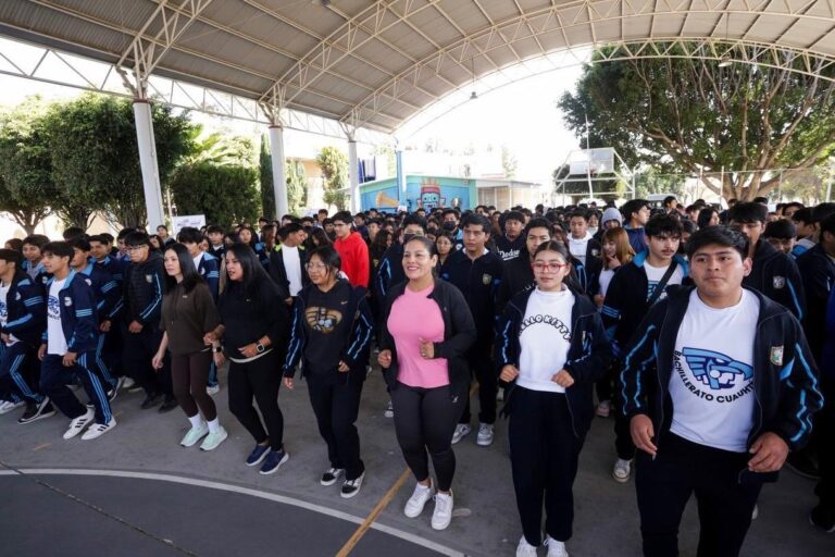 Impulsa San Andrés Cholula el Libre y Sano Desarrollo de Jóvenes de Bachillerato