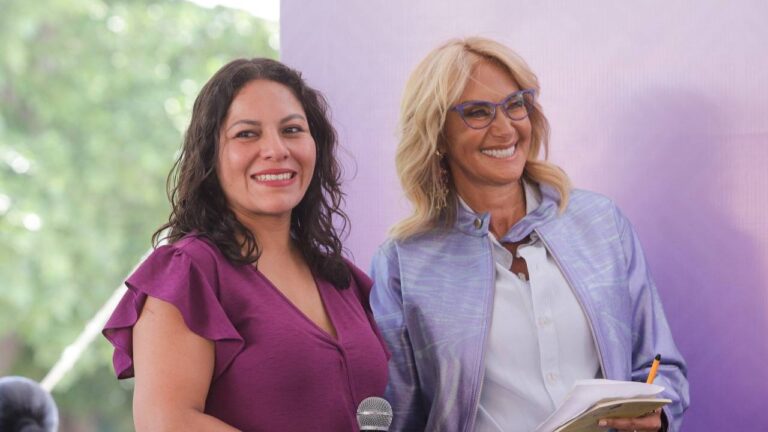 Adela Micha reconoce el trabajo de las mujeres sanandreseñas y la labor de la presidenta Lupita Cuautle