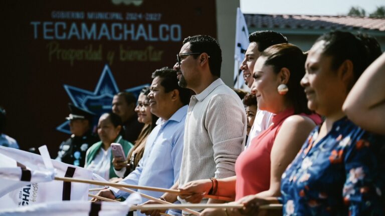 Se fortalece la seguridad en Tecamachalco con la inauguración de un módulo de vigilancia y entrega de 10 motopatrullas: Andrés Villegas