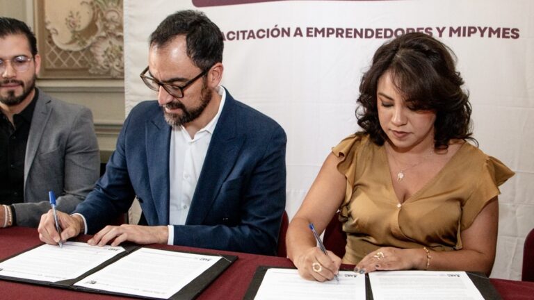 Acuerdan Gobierno de la Ciudad y Nafin capacitaciones gratuitas a emprendedores y MiPymes