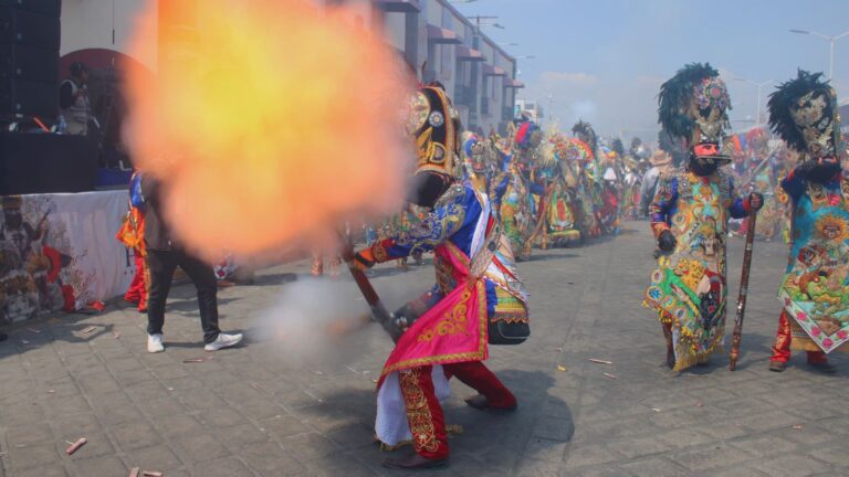 Huejotzingo recibe a más de 200 mil visitantes y genera más de 46 millones de pesos en su carnaval 2025