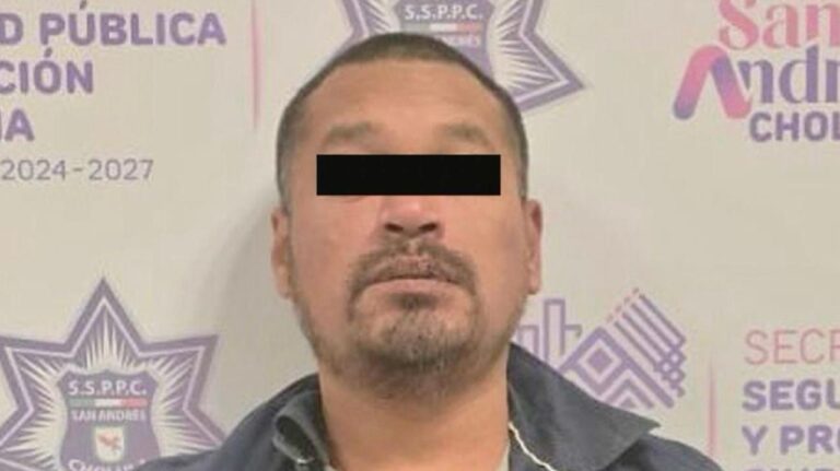 Detiene Policía de San Andrés Cholula a probable responsable de violencia familiar y lesiones dolosas