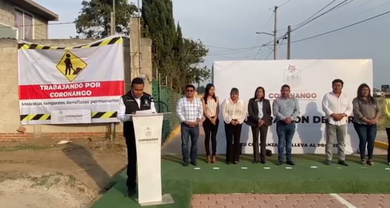 Mejoran movilidad en Coronango