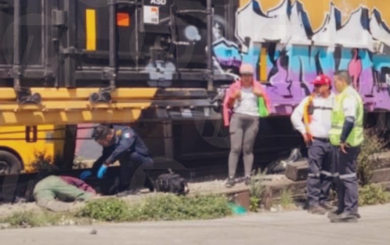 Impacta tren a un hombre en San Felipe