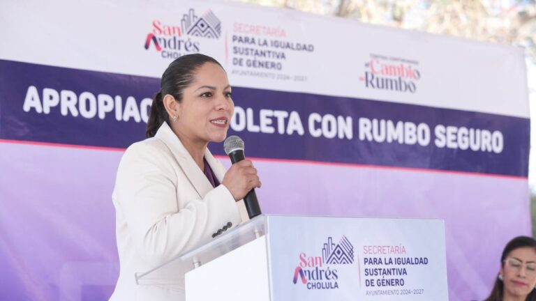 Combate Gobierno municipal de Lupita Cuautle el acoso sexual con ‘Apropiación Violeta’