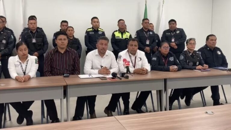 Policías municipales de Puebla logran acuerdo con Pepe Chedraui