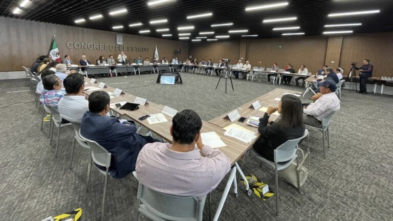 Realizan mesa de trabajo en Congreso para fortalecer al campo poblano 