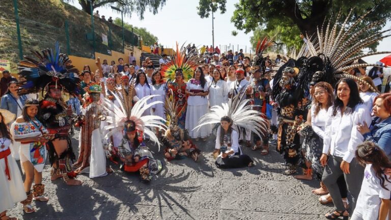 Tradición, arte y cultura en el arranque del Equinoccio Xopanilhuitl 2025 en San Pedro Cholula