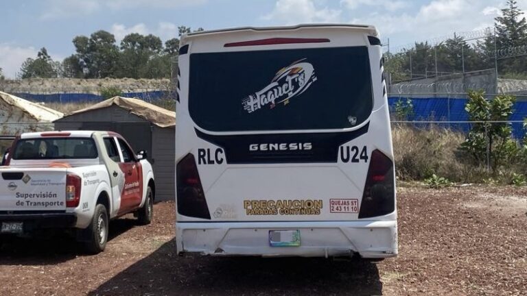 Revoca gobierno estatal concesión a unidades de transporte público involucradas en arrancones