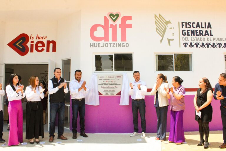 Un refugio de esperanza: Gobierno municipal y estatal abren la quinceava casa “Carmen Serdán” en Huejotzingo