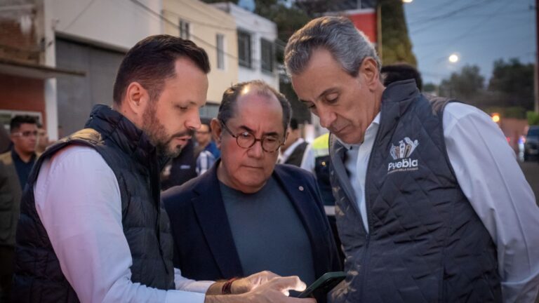 Supervisa Pepe Chedraui Campaña Capitalina Nocturna Bacheando Puebla