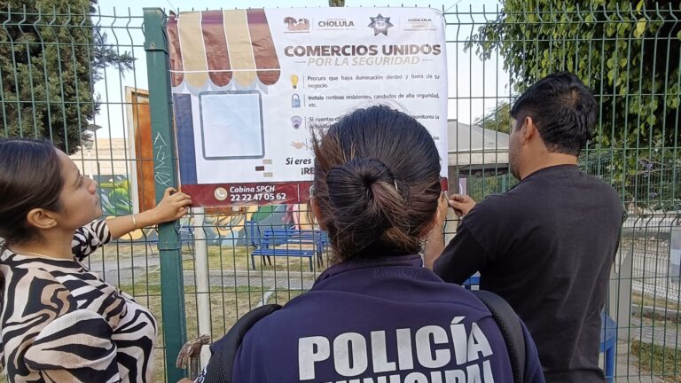 Sigue a la baja la incidencia delictiva en San Pedro Cholula