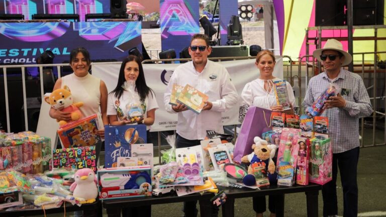Festival electrónico y rodada clásica unen a San Andrés Cholula en favor de las niñas y niños