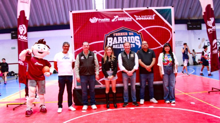 Gran participación de las y los poblanos en el Torneo de Barrios baloncesto 3×3 del IMDP