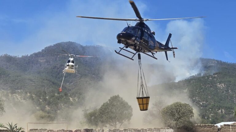 Atiende gobierno de Puebla 20 incendios forestales en una semana