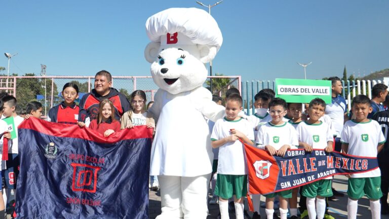 Arranca “Futbolito Bimbo 2025”, con la participación de más de 63 mil niñas y niños