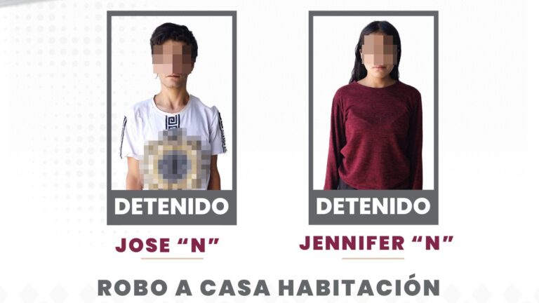 SSC detiene a tres presuntos responsables por robo a casa habitación